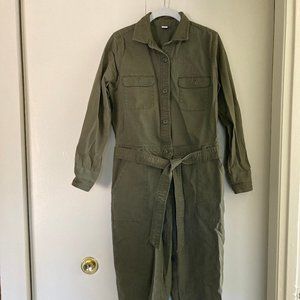 Old Navy Green Utility Jumpsuit